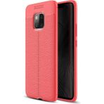 Huawei Mate 20 Pro Kılıf Deri Görünümlü Silikon Zipax-Zr-Niss