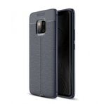 Huawei Mate 20 Pro Kılıf Focus Derili Kamera Korumalı Silikon Kılıf