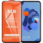 Huawei Mate 30 Lite Ekran Koruyucu 21D Tam Kaplayan Kavisli