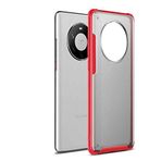 Huawei Mate 40 Pro ile uyumlu Kılıf Mat Volks Case Kırmızı
