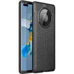 Huawei Mate 40 Pro Kılıf Deri Görünümlü Silikon Zipax-Zr-Niss