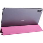 Huawei Mate Pad 11 Htstore Htstore Zore Smart Cover Standlı 1-1 Kılıf-Pembe
