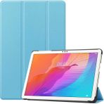 Huawei Mate Pad T10 Htstore Zore Smart Cover Standlı 1-1 Kılıf-Mavi