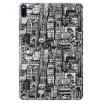 Huawei MatePad Pro 10.8" ile Uyumlu Desenli Silikon Kılıf, City, Arka Kapak avonm-v-cvr459185