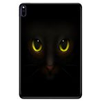 Huawei MatePad Pro 10.8" ile Uyumlu Desenli Silikon Kılıf, Karakedi, UV Baskılı avonm-v-cvr459246