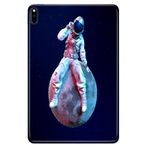 Huawei MatePad Pro 10.8" ile Uyumlu Desenli Silikon Kılıf, Oturan Astronot, Çok Renkli avonm-v-cvr459289