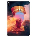 Huawei MatePad Pro 10.8" ile Uyumlu Desenli Silikon Kılıf, Tanrıça Kadın, UV Baskılı avonm-v-cvr459332