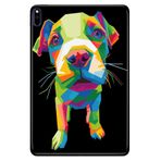 Huawei MatePad Pro 10.8" ile Uyumlu Desenli Silikon Kılıf, Yavru Pitbull, Çok Renkli avonm-v-cvr459349