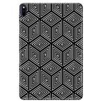 Huawei MatePad Pro 10.8" ile Uyumlu Desenli Silikon Tablet Kılıfı, MonoChrome, Arka Kapak avonm-v-cvr459277