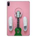 Huawei MatePad Pro 10.8" ile Uyumlu Desenli Silikon Tablet Kılıfı, UV Baskılı, Sneaker Desen, Çok Renkli avonm-v-cvr459324
