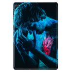 Huawei MatePad T10S ile Uyumlu 10.1" Desenli Silikon Tablet Kılıfı, Aşk Acısı, Arka Kapak avonm-v-cvr459766
