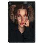 Huawei MatePad T10S ile Uyumlu 10.1" Desenli Silikon Tablet Kılıfı, LoverLoser, Çok Renkli avonm-v-cvr459861