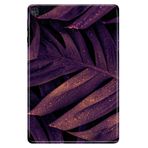 Huawei MatePad T10S ile Uyumlu 10.1" Desenli Silikon Tablet Kılıfı, Yağmur Yansıması, UV Baskı avonm-v-cvr459942