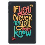 Huawei MatePad T8 8" ile Uyumlu Desenli Silikon Tablet Kılıfı, UV Baskılı, Çok Renkli avonm-v-cvr459394