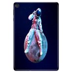 Huawei Matepad T8 8" ile Uyumlu Desenli Silikon Tablet Kılıfı, UV Baskılı, Oturan Astronot avonm-v-cvr459488