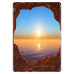 Huawei MediaPad T5 10.1" ile Uyumlu Desenli Silikon Tablet Kılıfı, UV Baskılı, Cool Manzara avonm-v-cvr460184