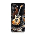 Huawei Nova 10 Se Uyumlu Gitar Ve Bateri Desenli Silikon Kılıf