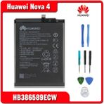 Huawei Nova 4 Batarya - Pil - HB386589ECW
