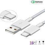 Huawei Nowa 9se Uyumlu Hızlı Şarj ve Data Kablosu 3.1 Amper 1 Metre - Beyaz - HUAWEİ NOWA 9SE