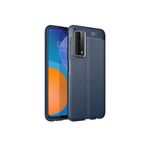 Huawei P Smart 2021 Kılıf Niss Deri Görünümlü Silikon Kapak + Ekran Koruma 3960