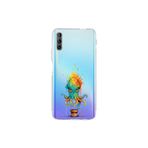 Huawei P Smart Pro ile uyumlu Splash ahtapot tasarımlı şeffaf silikon kılıf