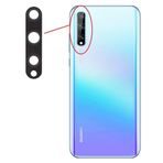 Huawei P Smart S Arka Kamera Camı (Çıtasız Sadece Cam)