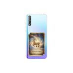 Huawei P Smart S ile Uyumlu Burç Kartları Oğlak Tasarımlı Şeffaf Silikon Kılıf