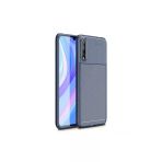 Huawei P Smart S (Y8p) Kamera Çıkıntılı Karbon Fiber Dokulu Renk Atmaz Koruyucu Kapak (Negro)