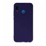 Huawei P20 Lite Kılıf Nano Içi Kadife Silikon - Mor