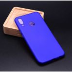 Huawei P20 Lite Kılıf Soft ve Pürüzsüz Yüzeyli Ipeksi Silikon Kapak - Saks Mavi