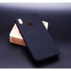 Huawei P20 Lite Kılıf Soft ve Pürüzsüz Yüzeyli Ipeksi Silikon Kapak - Siyah