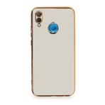Huawei P20 Lite Kılıf Volet Silikon - Beyaz