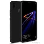 Huawei P20 Lite Premier Mat Temperli Cam + Uyumlu Silikon Kılıf