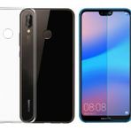 Huawei P20 Lite Şeffaf Silikon Nano Esnek Cam Cep Telefonu Kılıfı