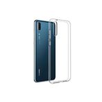 Huawei P20 Uyumlu Lüx Şeffaf Silikon Telefon Kılıfı