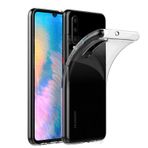 Huawei P30 Kılıf Lüx Kamera Korumalı Şeffaf Silikon Kılıf