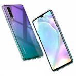 Huawei P30 Kılıf Şeffaf Süper Silikon Kamera Korumalı