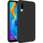 Huawei P30 Lite Ince Mat Silikon Kılıf Siyah