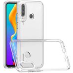 Huawei P30 Lite Kılıf Kamera Çıkıntılı Şeffaf Darbe Emici Sert Silikon Kapak Coss