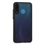 Huawei P30 Lite Kılıf Montreal Silikon Kapak - Siyah-(5796)