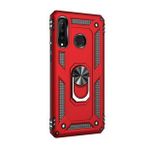 Huawei P30 Lite Yüzüklü Tank Kılıf Bordo