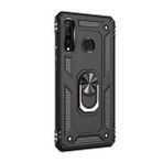 Huawei P30 Lite Yüzüklü Tank Kılıf Siyah