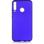 Huawei P40 Lite E Kılıf Soft ve Pürüzsüz Yüzeyli Ipeksi Silikon Kapak - Saks Mavi