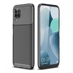 Huawei P40 Lite Kılıf Focus Karbon Silikon Kılıf Esnek Kapak