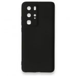 Huawei P40 Pro Kilif Premium Renkli Silikon Kapak