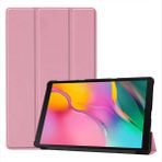 Huawei T3 10 Inc Htstore Zore Smart Cover Standlı 1-1 Kılıf-Rose Gold
