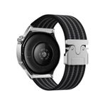 Huawei Watch 3 Gt Gt2 Gt2e Gt3 Gt4 Gt5 Pro 46mm Se Elite Kordon Kelebek Klipsli Naylon Kumaş Hasır Örgülü 133