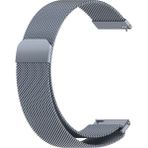 Huawei Watch 3 Gt Gt2 GT2E Gt3 Gt4 Gt5 Pro Se Elite 46MM Uyumlu 22MM Milano Metal Hasır Mıknatıslı Kordon Paslanmaz Çelik - Huawei 22mm - Uzay Gri