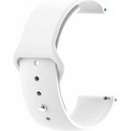 Huawei Watch 3 Gt Gt2 GT2E Gt3 Gt4 Gt5 Pro Se Elite 46MM Uyumlu 22MM Silikon Kordon - Huawei 22mm - Beyaz