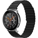 Huawei Watch 3 / Wacth 3 Pro Saat Kordonu Mıknatıslı Parçalı Kayış Strap - Siyah